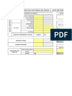 Cópia de Planilha de C+ílculo MARK-UP - Forma+º+úo Do Preco de Venda No Com+®rcio