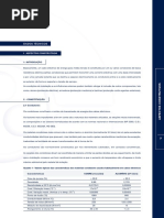 Cabos Mt Dados Técnicos