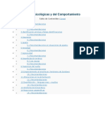 Alteraciones Psicológicas y Del Comportamiento