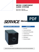 Samsung Mm-Da25 Mm-da25q-Xer Micro Component System