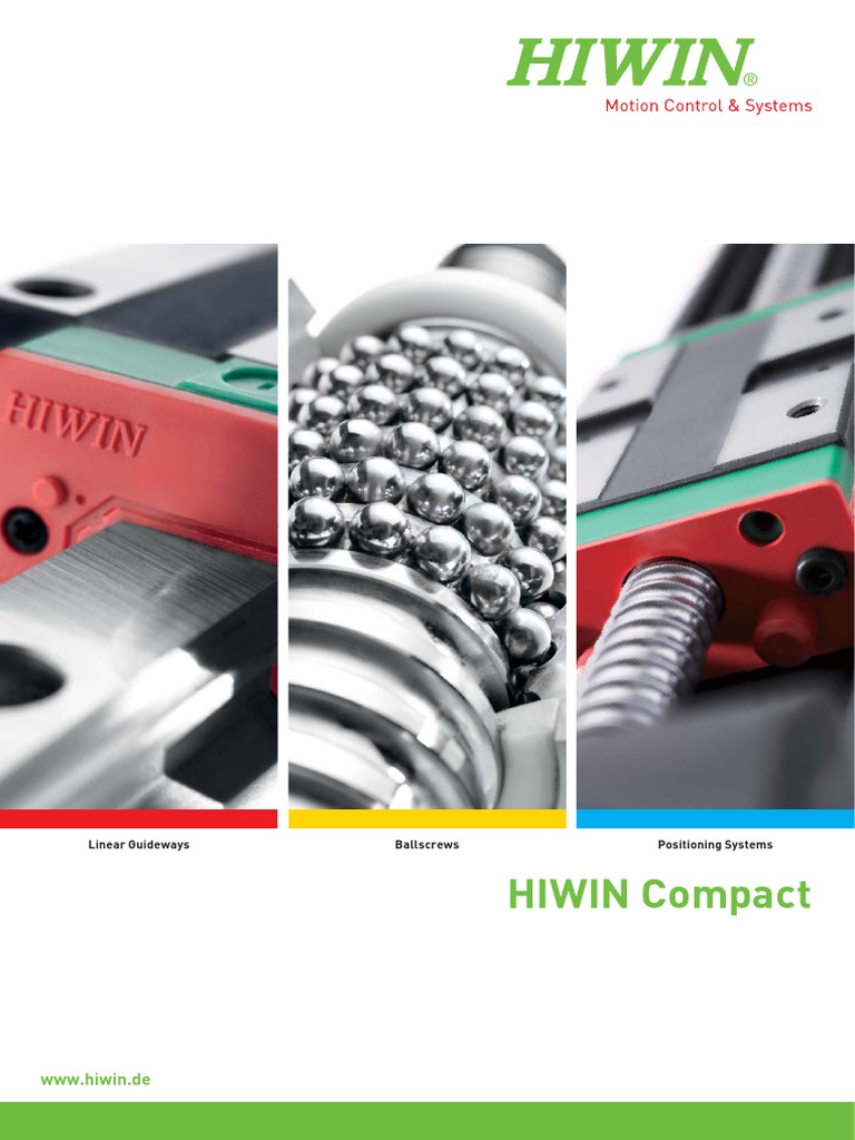 HIWIN Compact Catalogue (English) PDF Screw Engineering Tolerance