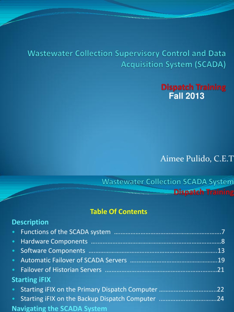 SCADA System Overview and Functions | PDF | Scada | Remote Desktop Services