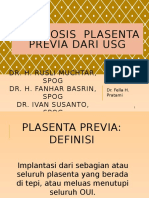 Diagnosis Plasenta Previa Dari USG