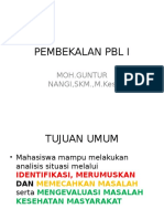 Pembekalan PBL I