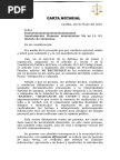 Carta Notarial Contestacion de Deuda