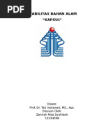 MAKALAH SEDIAAN KAPSUL