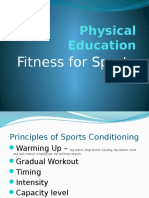 Physical Education: Fitness For Sports