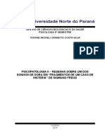 Resumo Sobre Um Dos Sonhos de Dora em "Fragmentos de Um Caso de Histeria" de Sigmund Freud