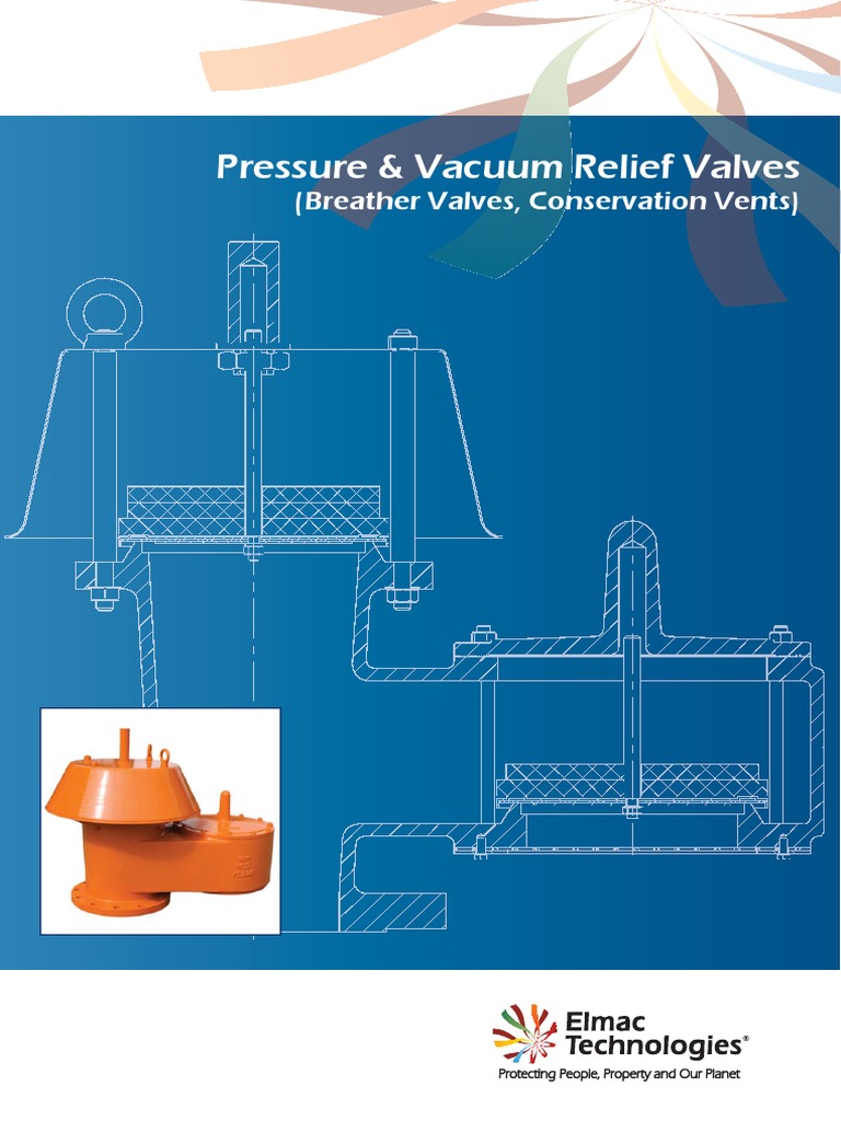 ETLPressureReliefValvesDatasheet.pdf Vacío Válvula