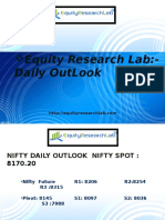 Nifty Daily Outlook 20 June Equity Research Lab