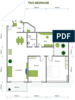 2 Bed Floor Plan