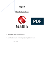 Major Routing Protocols: Submitted By: Saeed Ali Shahani (Intern)