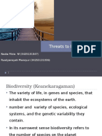 Threats To Biodiversity