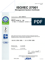 ISO27001_Certification_2013 Valid Until 2016-06-28