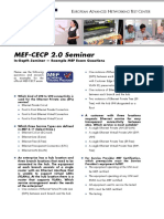 EANTC MEF CECP Seminar Examplequestions