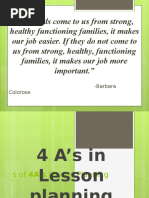 Download 4 as of Lesson Planning POWERPOINT by Tin Pareas-Acyatan SN316222289 doc pdf