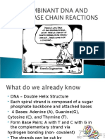 Recombinant DNA and Polymerase Chain Reaction