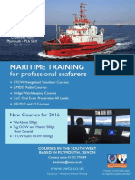 Maritime Training Farers: For Professional Sea