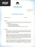 Social Media Marketing Proposal