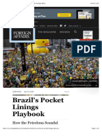 How the Petrobras Scandal Shows Brazil's Strength  Foreign Affairs