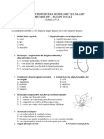 Subiecte Concurs Palade