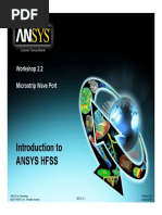 WS02 2 Hfss Microstrip Waveports