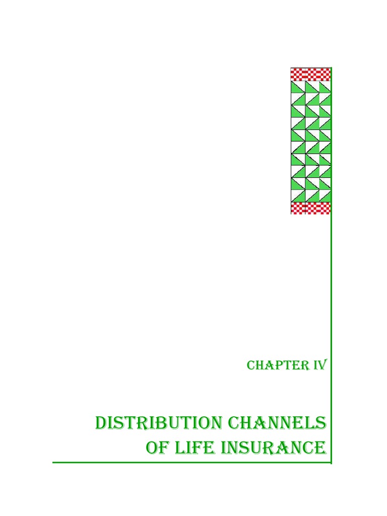 Distribution Channels in the Life Insurance Industry Analyzing Growth