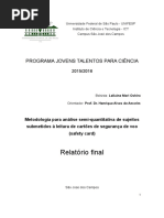 Relatŕorio final jovens talentos
