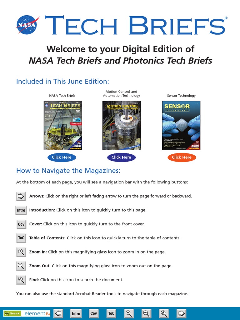 Nasa Technical Briefs | PDF | Solar Wind | Sun
