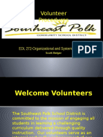 edl 272 fbla - volunteer handbook