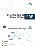 09.- Operaciones y Proyectos de Minera El Toqui Copia