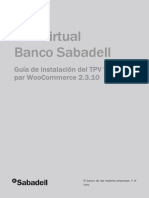 Manual Instalación TPV Virtual Banco Sabadell - WooCommerce