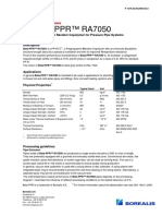 Technical Datasheet Beta-PPR RA7050