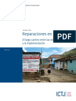 ICTJ Report Peru Reparations Spanish 2013