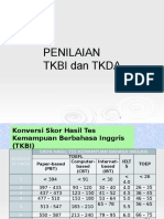 Penilaian TKBI Dan TKDA