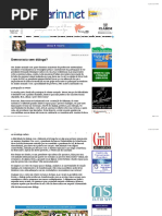 Democracia Sem Diálogo?