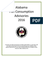 Alabama Fish Advisory Update 2016