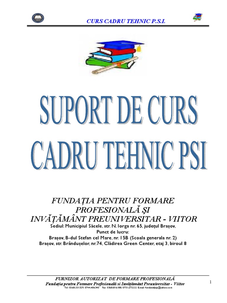 Cadru Tehnic PSI