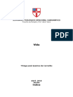 Filosofia Da Religião Tema Vida