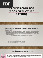 Clasificación Geomecánica RMR 1989 | PDF | Ciencia de los materiales ...