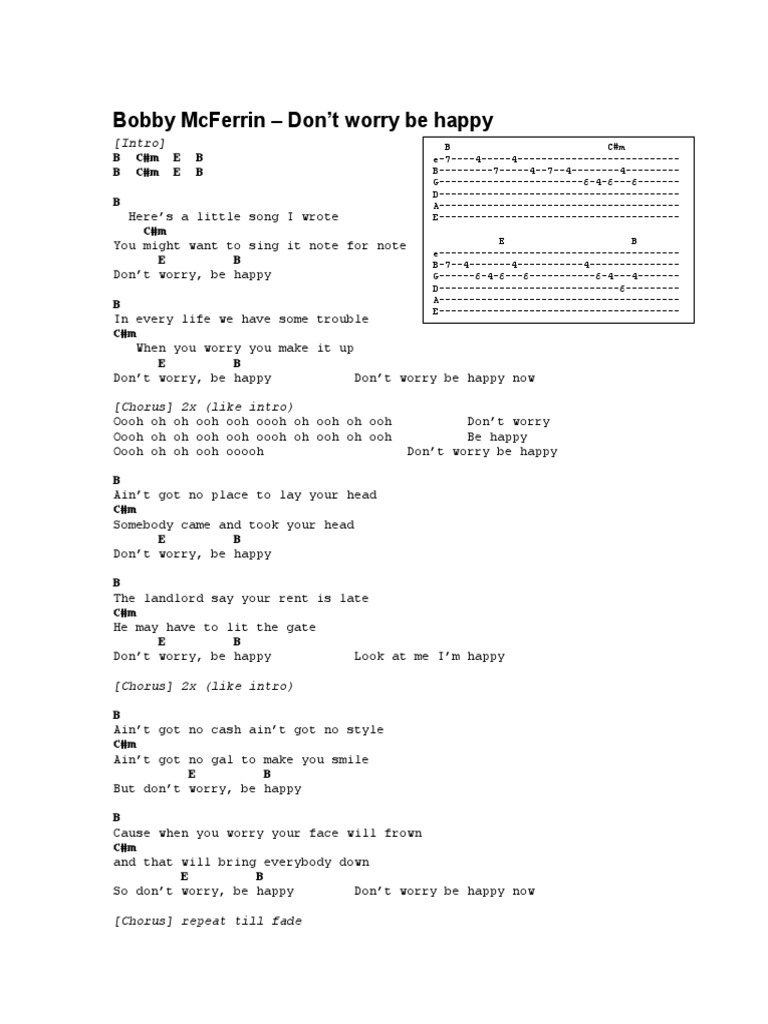 Dont Worry Be Happy | PDF | Computers