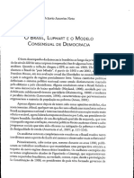 O Brasil, Lijphart e o Modelo Consensual de Democracia