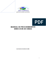 Manual de Procedimiento Direccion Obras