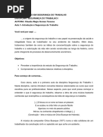 Seg Trab I Aula01