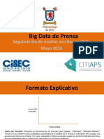 Big Data Prensa. Mayo 2016 CISEC-CITIAPS PDF