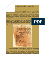 Son Los Manuscritos de Los Evangelios Íntegros