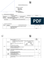 Sesión de Aprendizaje