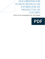 Documentacion técnica y Requerimientos