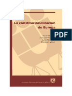 Habermas - La Constitucionalizaciòn de Europa