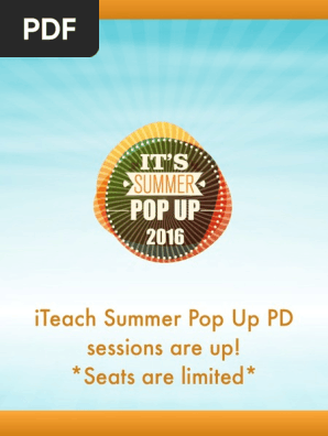 pop up pd 2016